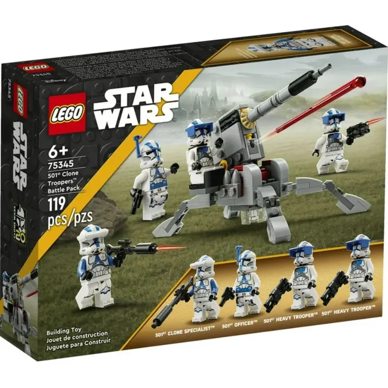 LEGO Star Wars 501st Clone Troopers Battle Pack Set 75345