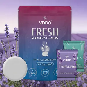 Shower Steamers Aromatherapy Set – Relaxing Lavender & Eucalyptus for Stress Relief & Home Spa | Self Care Essential | Mother’s Day Gift Idea