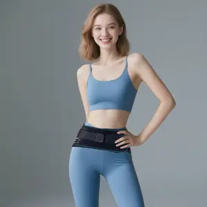 Universal male-female adjustable sacroiliac hip joint belt - Ergonomic pelvic and lower back support, double tension belt design, breathable fabric helps with sports rehabilitation, posture correction and body relaxation Healthcare Brace