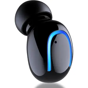 Mini  Single Earbud Small  Invisible Headphones,Single Earphone with 6 Hour Playtime for  and Android  Phones PC TV Audiobook
