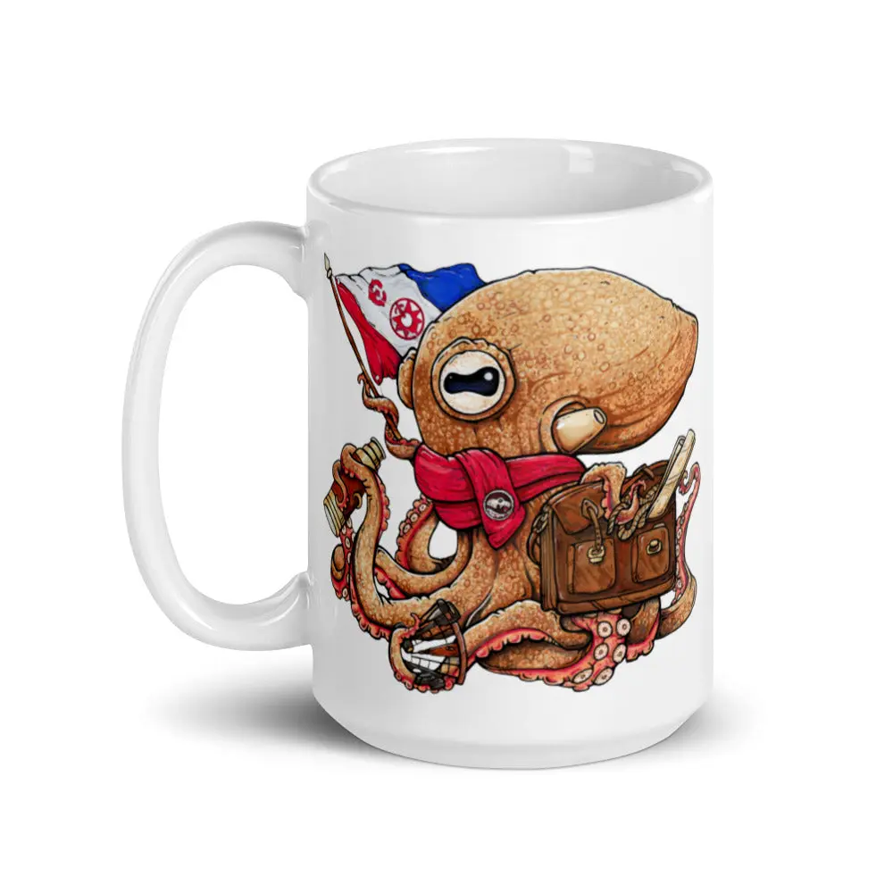 The Explorer! Ceramic Octopus Mug