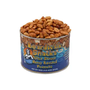 Boardwalk Snacks 31st Street Honey Roasted Peanuts, Gourmet Snack, Non-GMO, 18oz