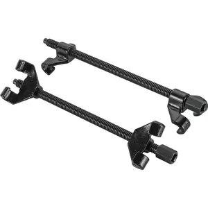 14" Coil Spring Compressor Tool | Heavy Duty Suspension Strut Remover Installer Tool Kit Macpherson Coil Spring Compressor Automotive Strut Spring Compressor with 2 Steel