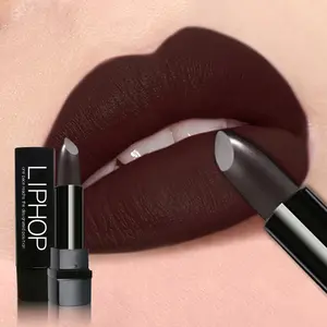 Vampy Dark Chocolate Lip Glaze Balm Deep Burgundy Brown High Shine Lipstick with Hyaluronic Acid.Hydrating & Buildable. Glossy Makeup Cosmetic Lipgloss