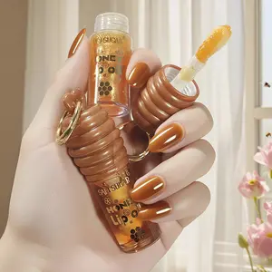 Sam Sugar Honey Moisturizing Lip Oil, Transparent Hydrating Lip Balm, Long-Lasting Moisture, Non-Drying, All-Season Use