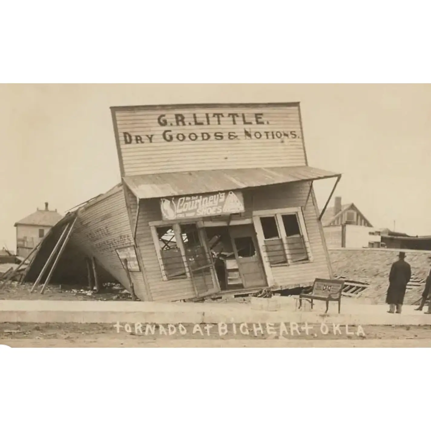 Oklahoma Tornado Damage Magnet