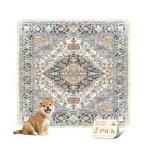 pet training pad Washable Pee Pads for Dogs - Super Absorbent Reusable Puppy Training Pads - 100% Waterproof, Leak-Proof & Non-Slip Whelping Pads for Pet Housebreaking Mat Cute