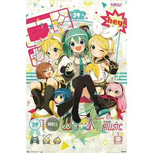 Trends International Hatsune Miku Hey Wall Poster 2 POSTER
