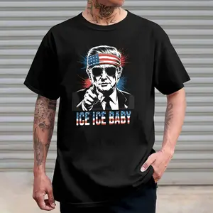 Ice Ice Baby Trump Shirt, Unisex Tee, Trending Graphic Tee