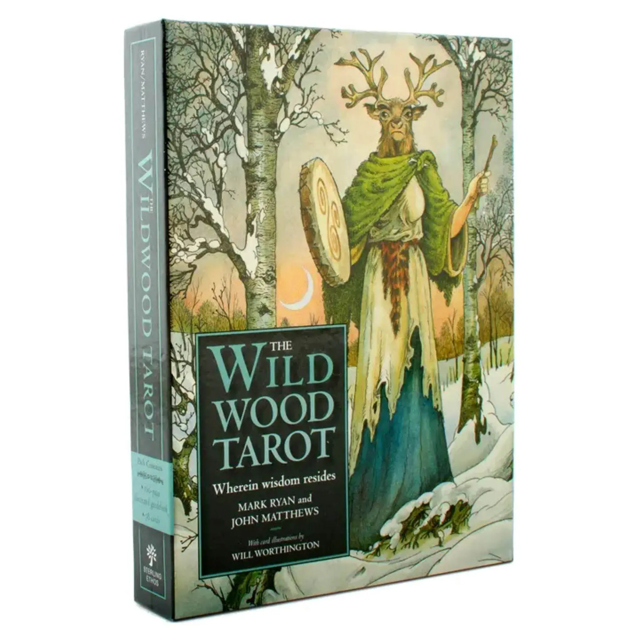 The Wildwood Tarot Deck and Guidebook, 78 Cards, Pagan Celtic Forest Tarot for Nature Witches