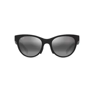 Maui Jim Hulah Sunglasses 685-02 Matte Black Frame Neutral Grey Lenses