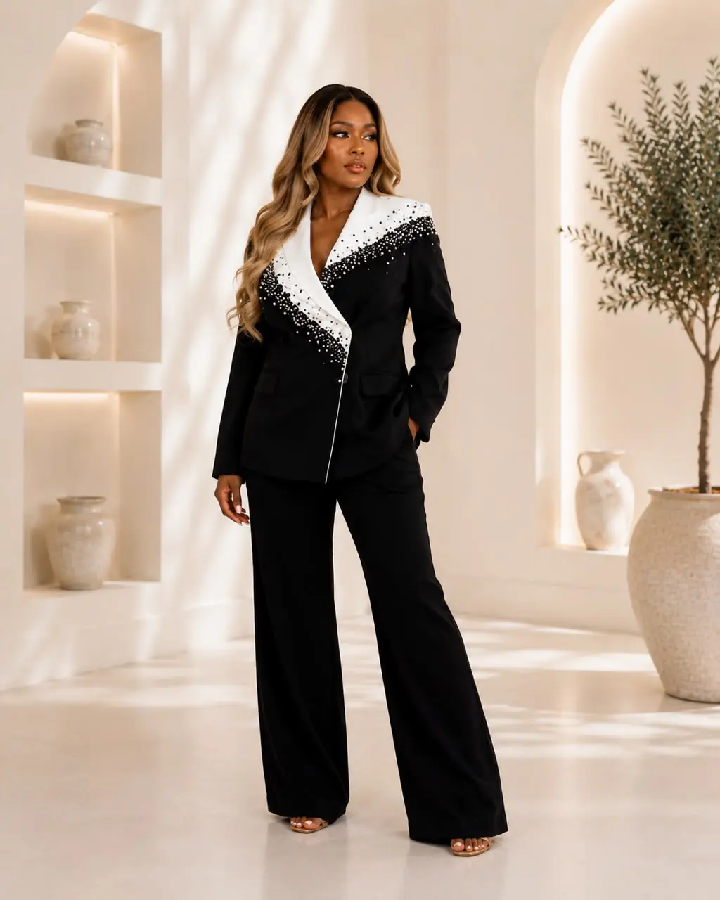 Debbie Blazer Suite Set