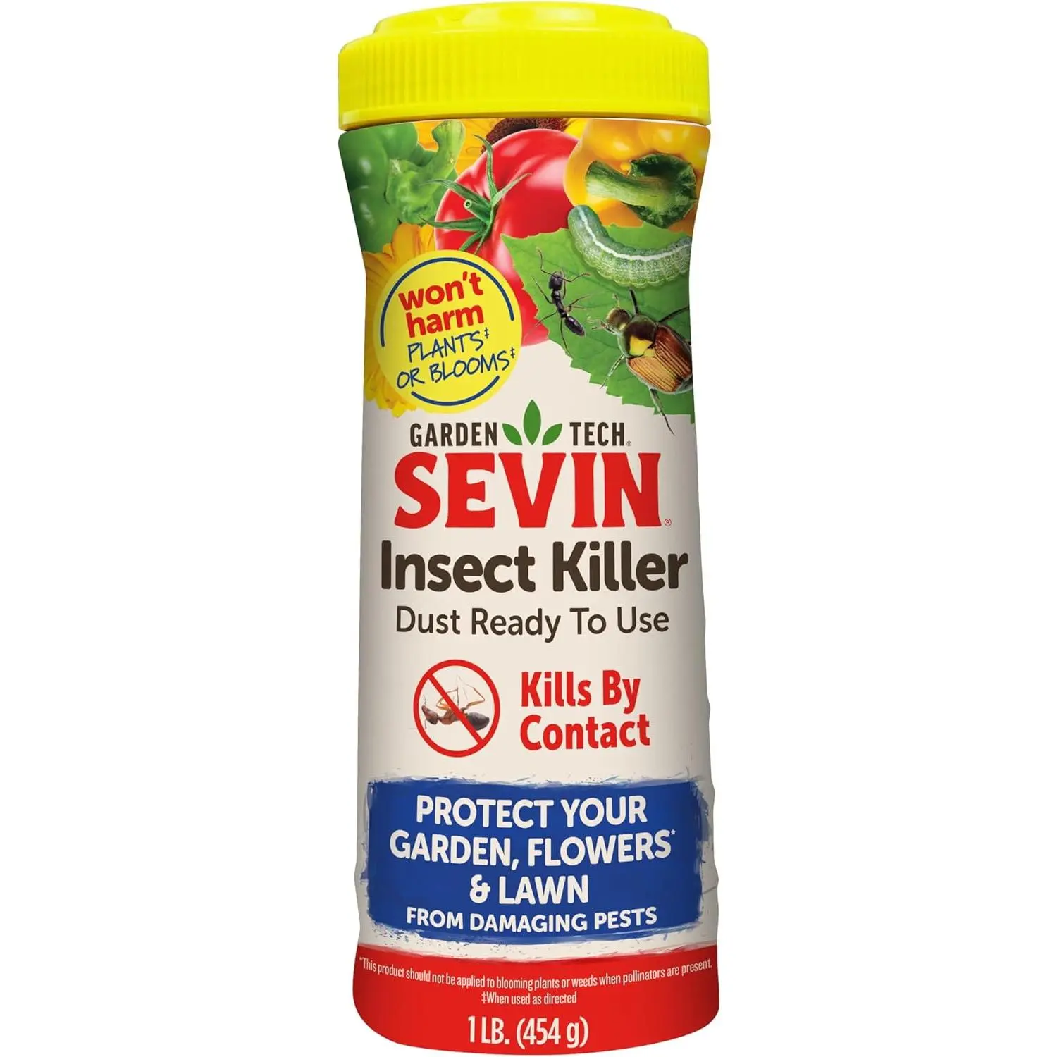 Sevin 100550409 Insect Killer Dust 1 Pound, White Label