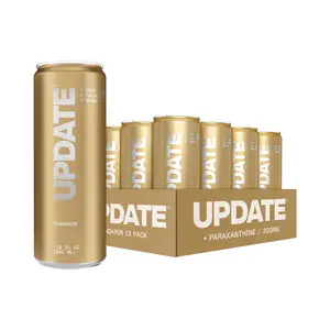 Updated Formula Mandarin Energy Drink - 0 Sugar, Caffeine-Free, 12 Pack 12 fl oz Cans