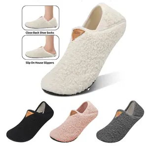 Rubber Sole Soft-Lightweight Flat shoes Non Slip House Slipper Women And Men Gifts for Couple fur slides