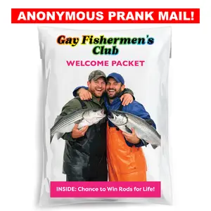 Prank Mail Fishermen - Anonymous Revenge Mailer, Gag Gift