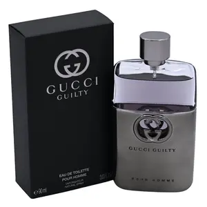 Gucci GUILTY Pour Homme Eau de Toilette (EDT) Cologne for Men, 3.0 oz (90 ml), New Boxed, Patchouli Base, Brand New in Original Packaging