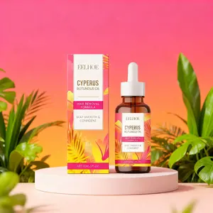 Depilatory Hair Removal Care Oil 60ML Post-Removal Moisturizing Skin Smooth Touch Plant Nourishing Care Oil, Hydrating & Soothing Formula, Hair Removal Solution