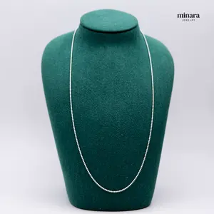 925 Silver BOLITA DELGADA Chain
