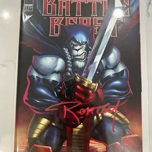 Invincible Universe: Battle Beast #1 SIGNED RYAN OTTLEY Trade Variant Ltd 2000 Dallas Fan Expo w COA