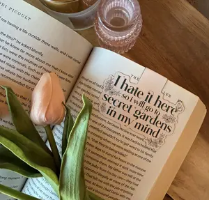Magnetic Bookmark, Romance Bookish Gifts