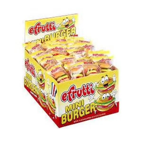 ThayerEfrutti Mini Burger Gummy Candy 60 ct