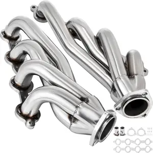 VEVOR Exhaust Header Set 1 3/4 Exhaust Turbo Headers, Stainless Steel Exhaust Manifold Headers, Shorty Engine Conversion LS Swap Exhaust Headers for Chevy LS1 LS2 LS3 LS6 LS10 SUV/Truck CarVEVOR Super Brand Day