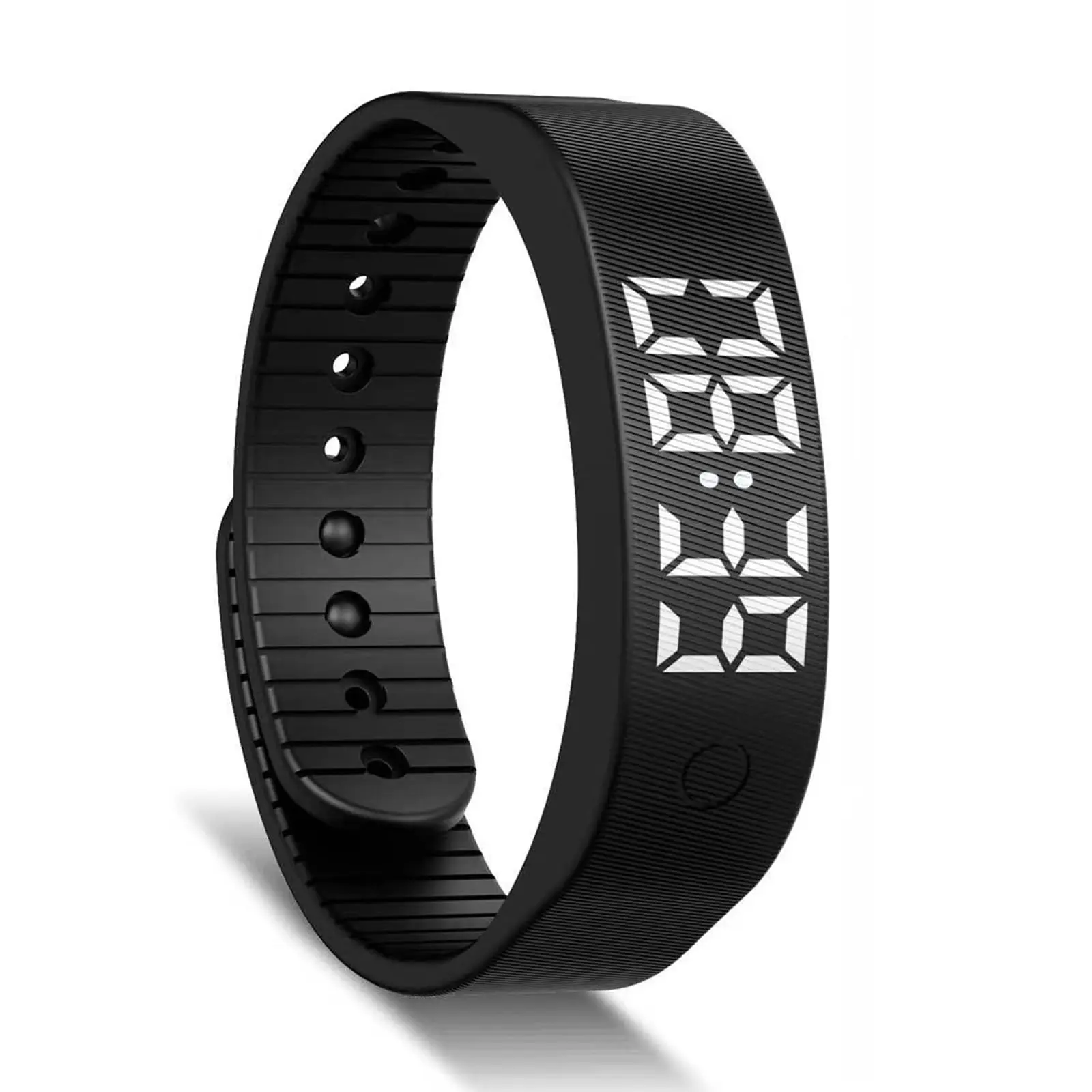 Vibrating Alarm Wristband, Wrist Alarm Clock for Heavy Sleepers, Silent Wake Up Bracelet with Up to 3 Alarms, USB Rechargeable Vibration Alarm for Men, Women & Teens