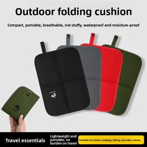 Outdoor Folding Seat Cushion - Thickened Moisture-Proof & Waterproof - Portable for Camping Hiking Picnics Stadium Events - Lightweight Compact Easy to Carry - Multiple,  fishing camp bed