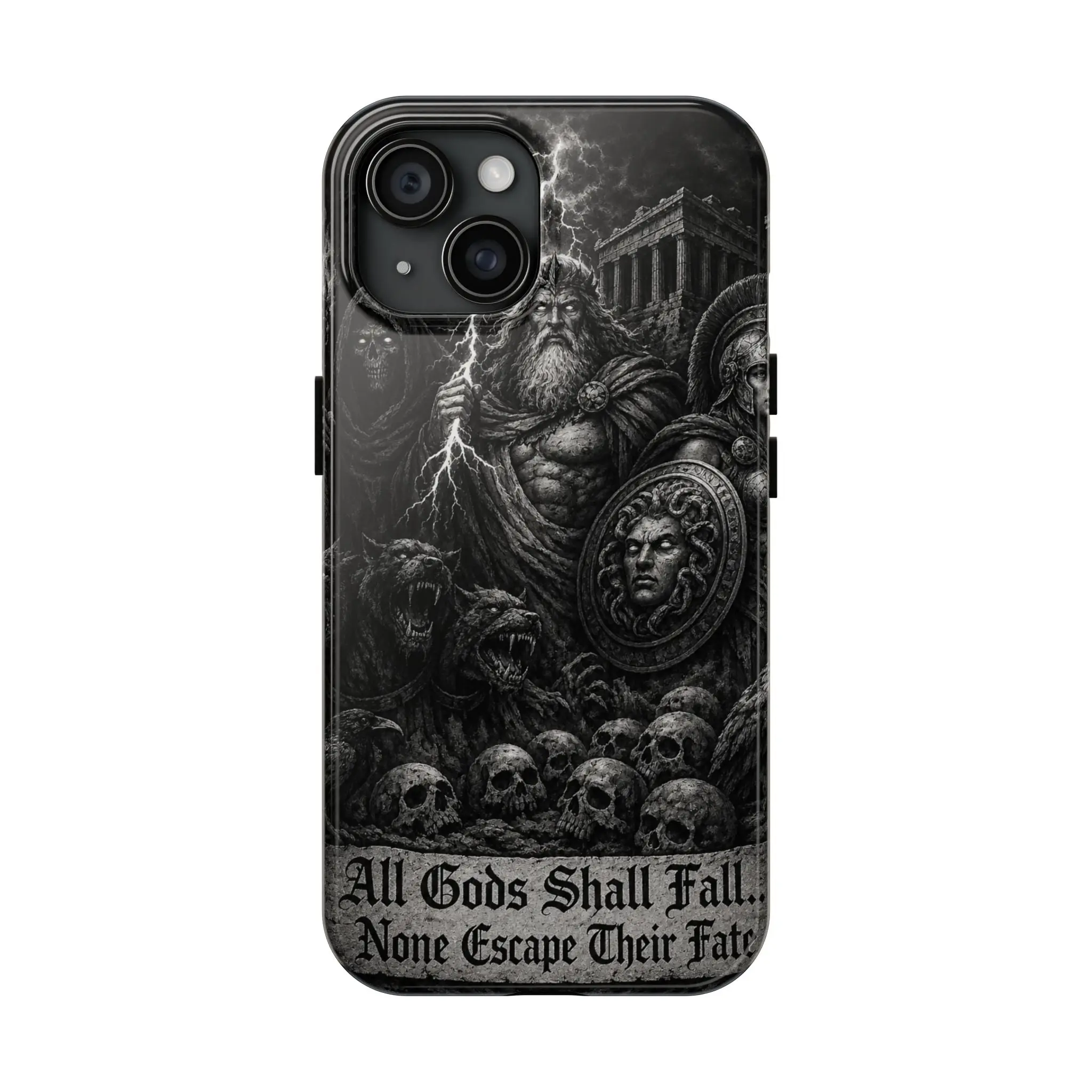 Greek Mobile Phone Case, Shock-Absorbent Protective Cover for Smartphones