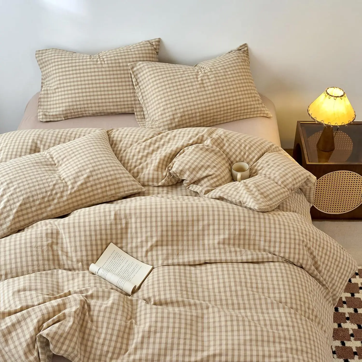 B01# Brown Gingham