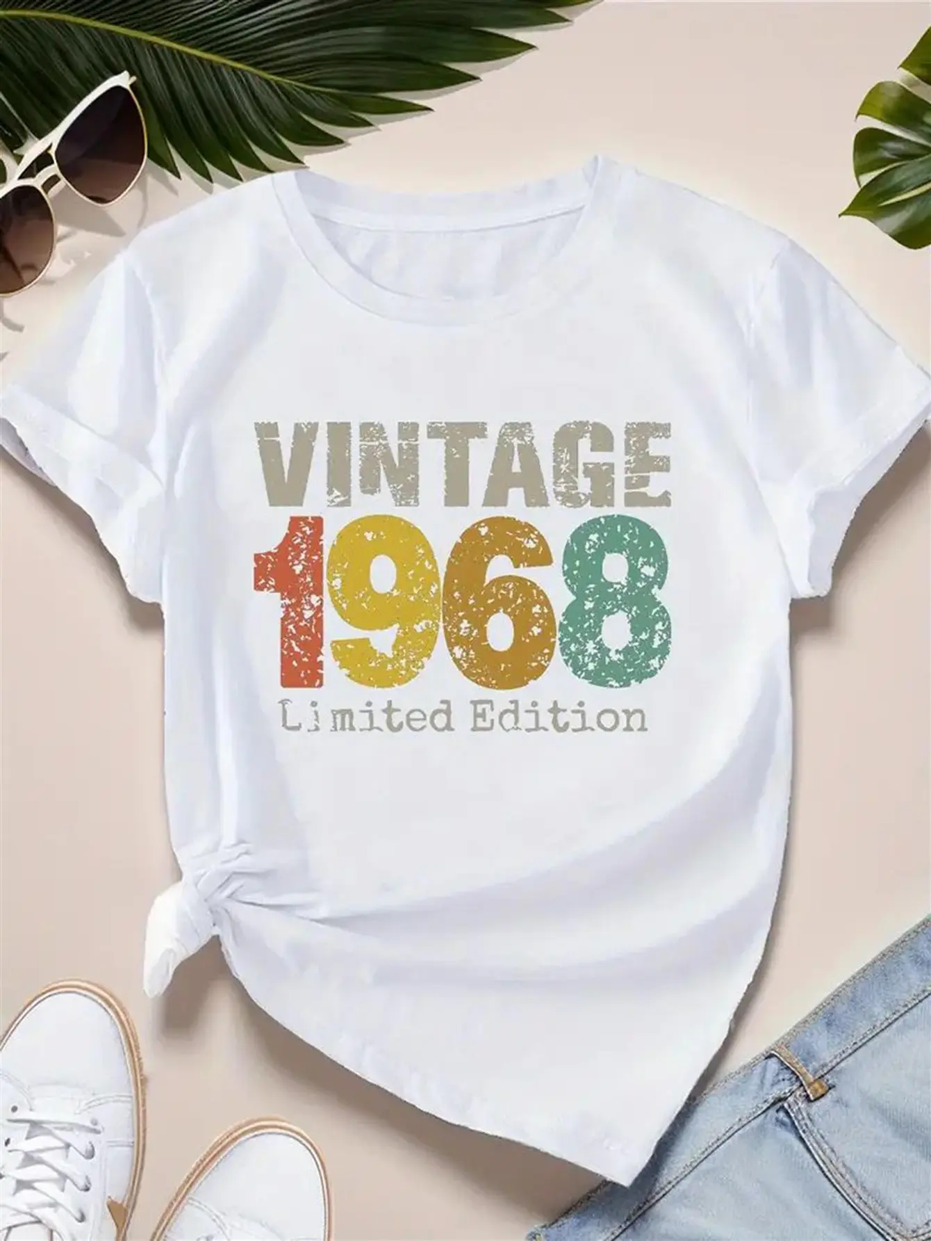 Women'S Vintage 1968 Limited Edition T-Shirt _ Ret