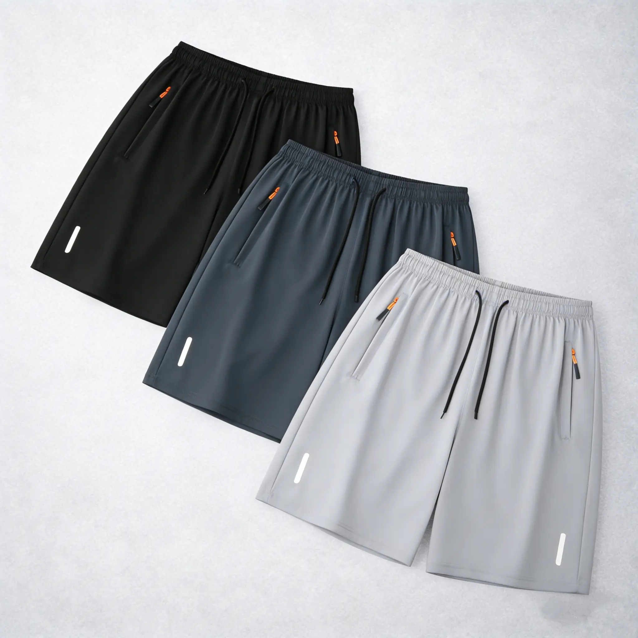 Black + Dark Gray + Light Gray