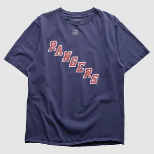New York Rangers Reebok 2010s T-Shirt - Navy - S