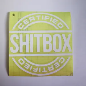 Certified Shitbox Car Decal