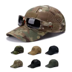 Breathable Tactical Camo Baseball Cap - Lightweight  Outdoor Sun Hat for Hiking, Fishing, Camping, Hunting & Everyday Wear summerwins