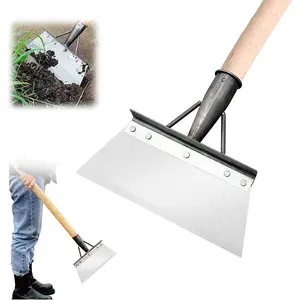 Multifunctional Cleaning Shovel, Square Garden Spade Shovel, Durable Gardening Tool, Garden Tool for Digging, Lawn Edging, and Weed Removal