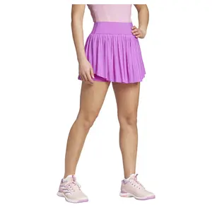 adidas Womens Pro Pleated Aeroready Skirt Tennis Casual Casual - Purple