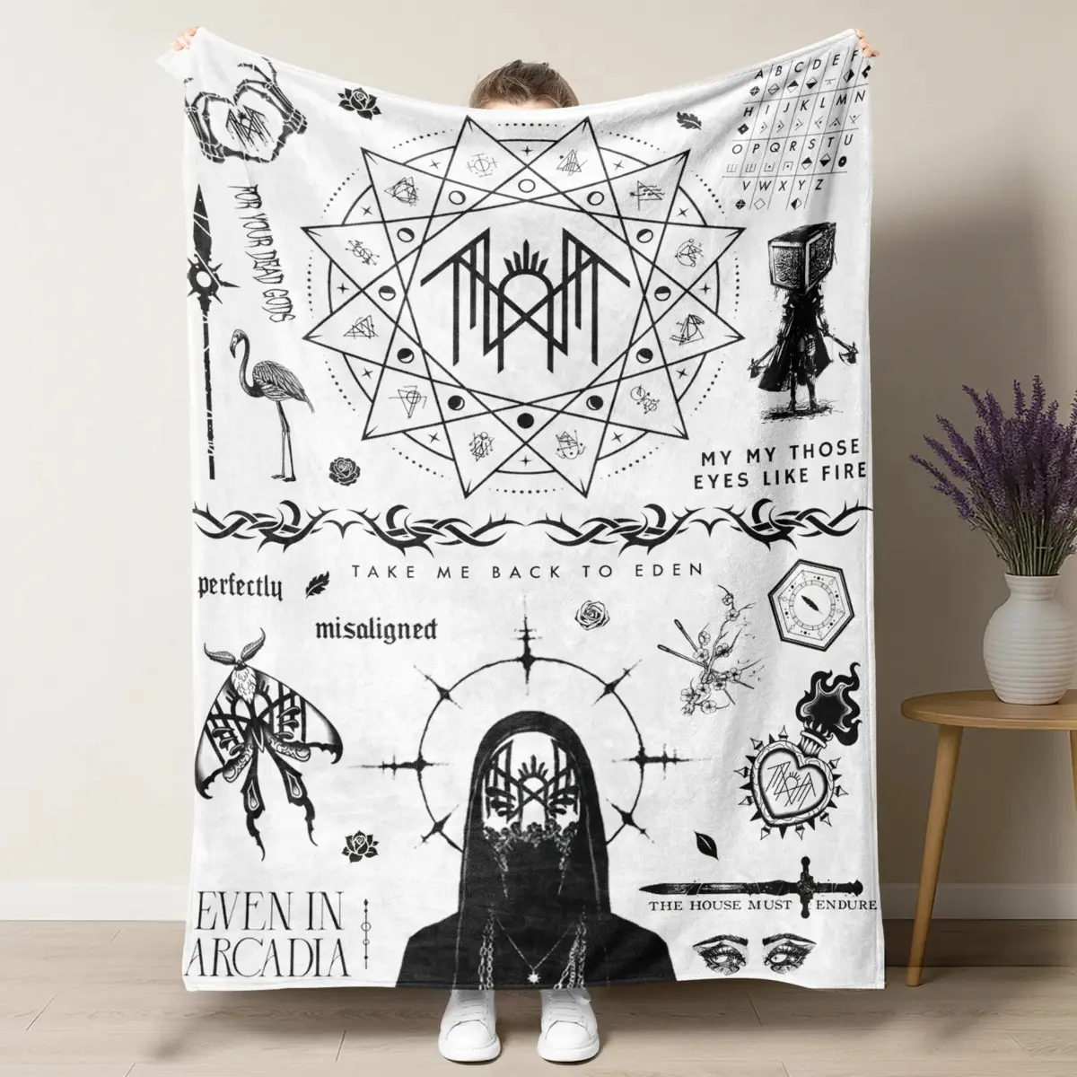 Sleep Token Band Merch Blanket – Take Me Back To Eden Album