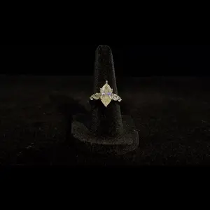 925 Silver Moissanite Ring(Marquise Cut): Crafted for Comfort & Style