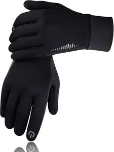 Winter Gloves Women Men Ski Snow Gloves Liner Thermal Warm Touch Screen, Suit for Running, Cycling, Biking, Hiking, Driving, Walking, Typing, Freezer Work, Sports, Soccer, Shooting, Gaming