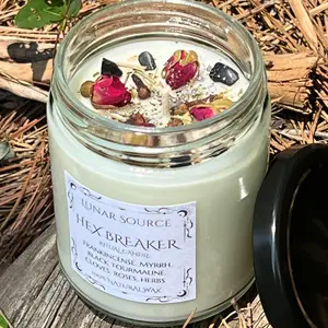Return to Sender Cord Cutting Reversal Uncrossing Candle | Witchcraft Banishing Hex Remover Curse Breaker Jinx Protection Frankincense Myrrh Witchy Gift