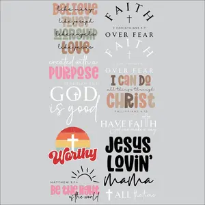 Christian DTF Premad Gangsheet 22x36 for Printing