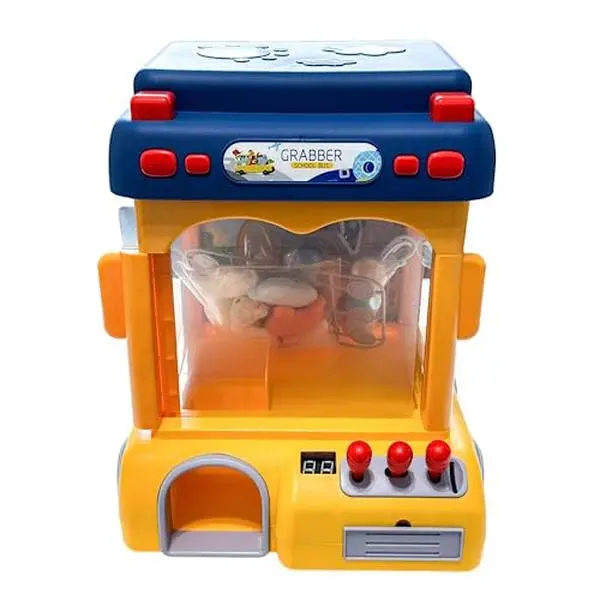 A-Sonic XS68889 Bus Claw Machine - Child-Friendly Arcade Vending Machine with Arcade Fun, Prizes, Music Play, Dual Mode Power Supply, for Kids (Sports & Outdoor, Ball Sports, Tennis Compatible)