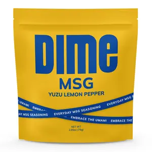 DIME MSG Seasoning Yuzu Pepper Flavor | Citrus Umami Seasoning for Rice, Vegetables, Chicken and Steak | 2.65oz