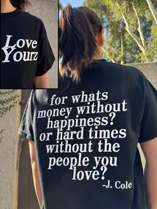 J Cole Dreamville Love Yourz Lyrics Graphic Shirt