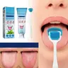 Tongue Cleaning Gel Set, Tongue Cleaner Gel with Tongue Brush, Easy to Use for Adults Kids, Tongue Scraper Scrubber for Adults with Cleaning Gel