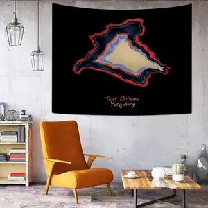 Country Music Tapestry – Purgatory Design, Polyester Wall Hanging for Bedroom or Party Decor Lightweight Decorative cheap stuff for your room tapestrytapestry gifts for boyfriendwall decor flags