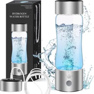 2026 Upgraded Hydrogen Water Bottle Drinkware Tumbler, 1600-2000ppb Hydrogen Generator, 3-Min Water Improvement for Home, Travel Use