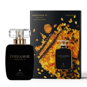 Amber Noir P2 Pheromone Perfume for Women, 30ml / 1 oz Extrait de Parfum, Seductive Night Out Fragrance, Sensual & Cozy Fall Aroma
